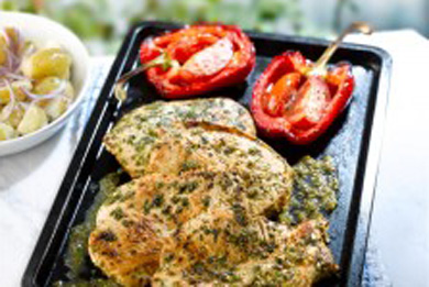 Roast Chicken with Chilli and Ginger