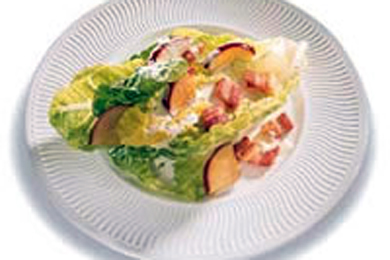 Ensalada de Bacon y Manzana con aderezo de Queso Artesanal Irlandés